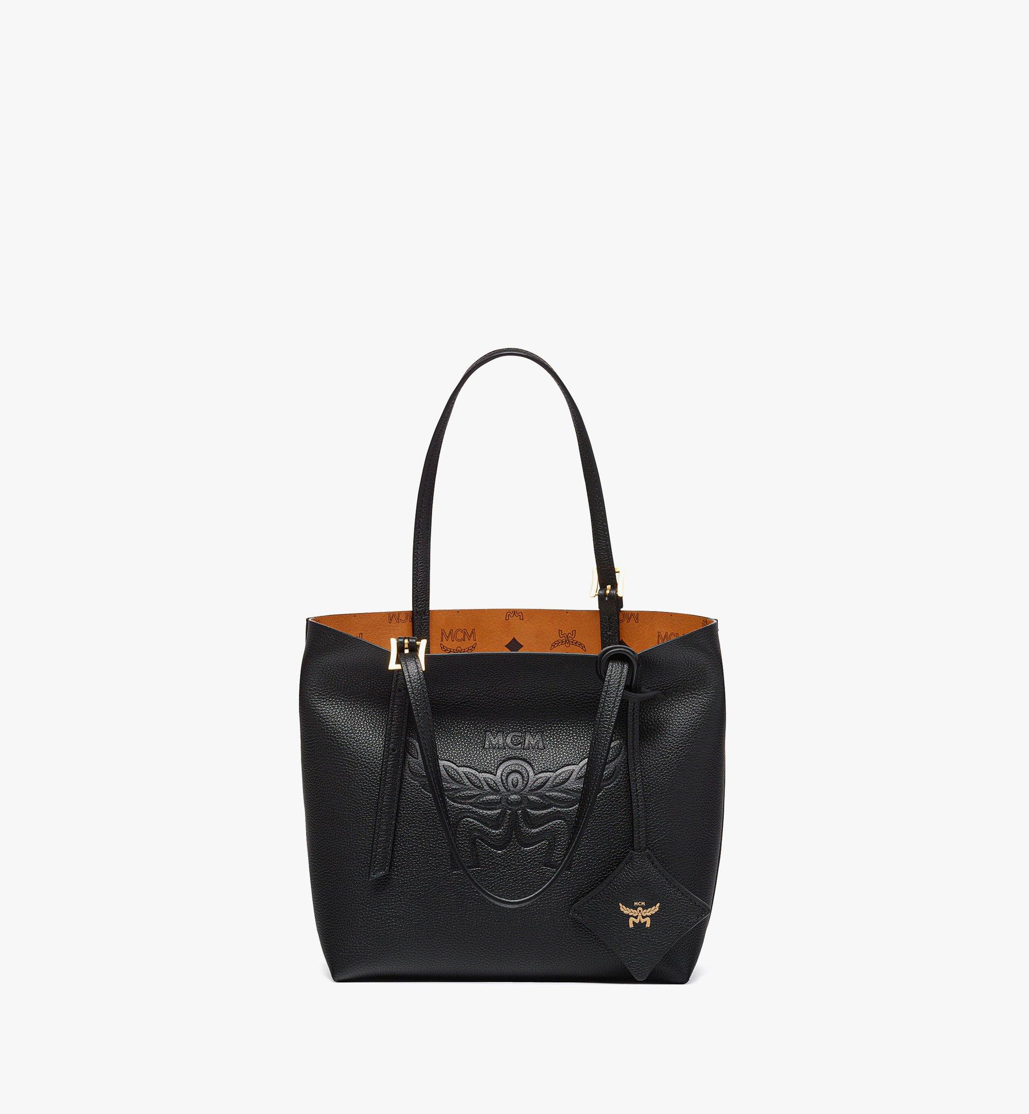 Sac cabas Himmel en cuir embossé à logo 1